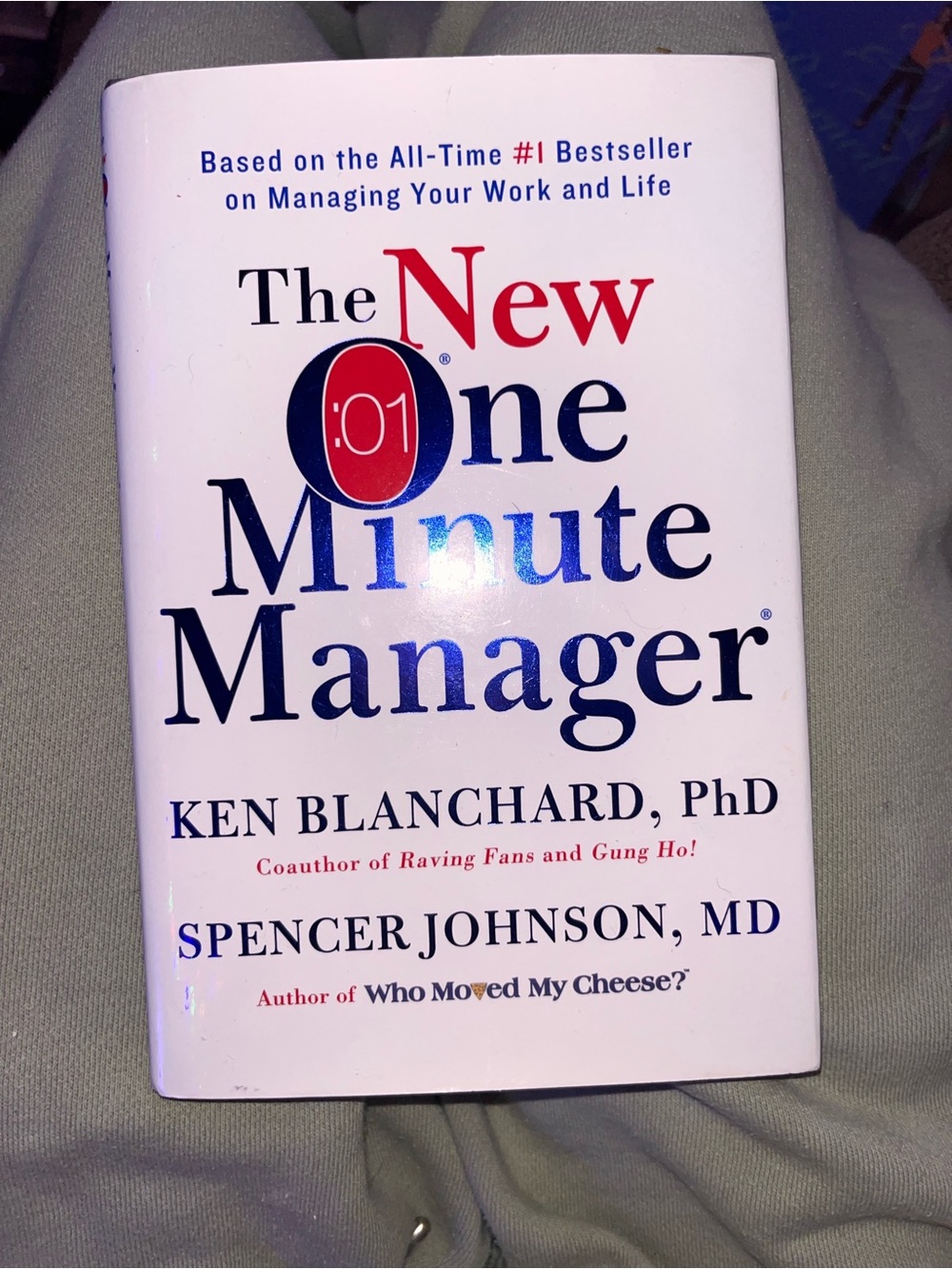 The New One Minute Manager by Ken Blanchard & Spencer Johnson - White Cover
